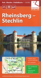 Rad-, Wander-, Paddelkarte - Rheinsberg-Stechlin